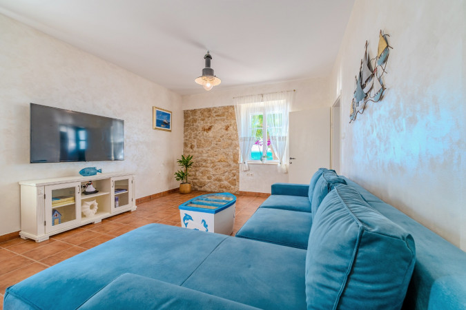 Interior, Figurica - Island Pag Lun - House for rent Lun