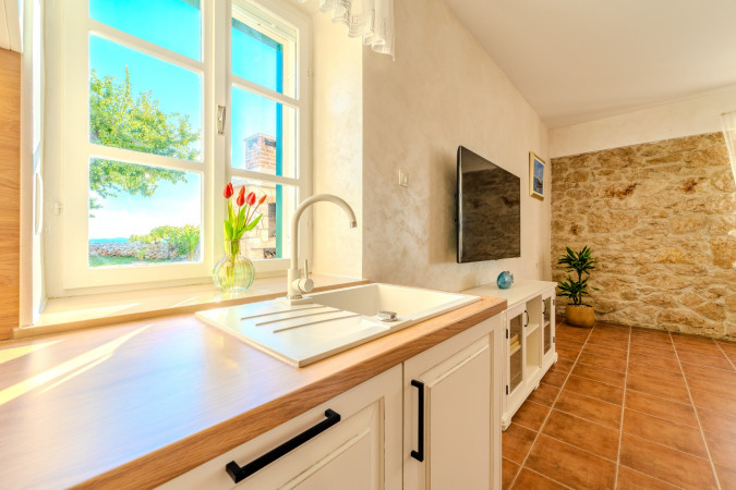 Interior, Figurica - Island Pag Lun - House for rent Lun