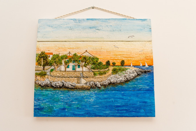 Interior, Figurica - Island Pag Lun - House for rent Lun