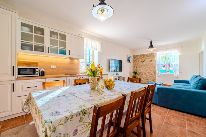 Interior, Figurica - Island Pag Lun - House for rent Lun
