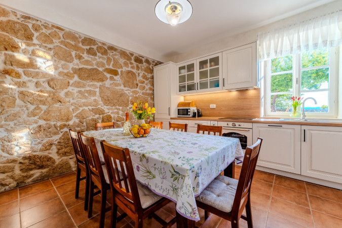 Interior, Figurica - Island Pag Lun - House for rent Lun
