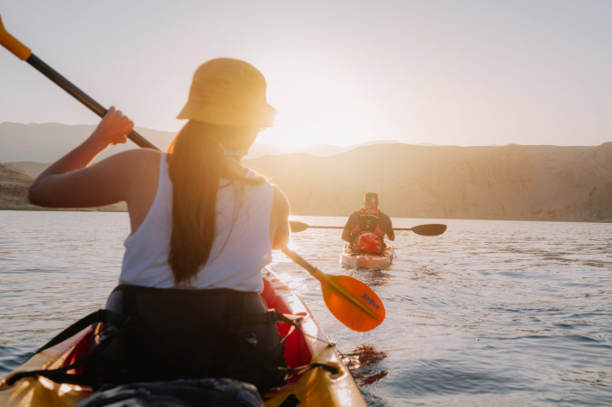 Sea kayaking, Figurica - Island Pag Lun - House for rent Lun