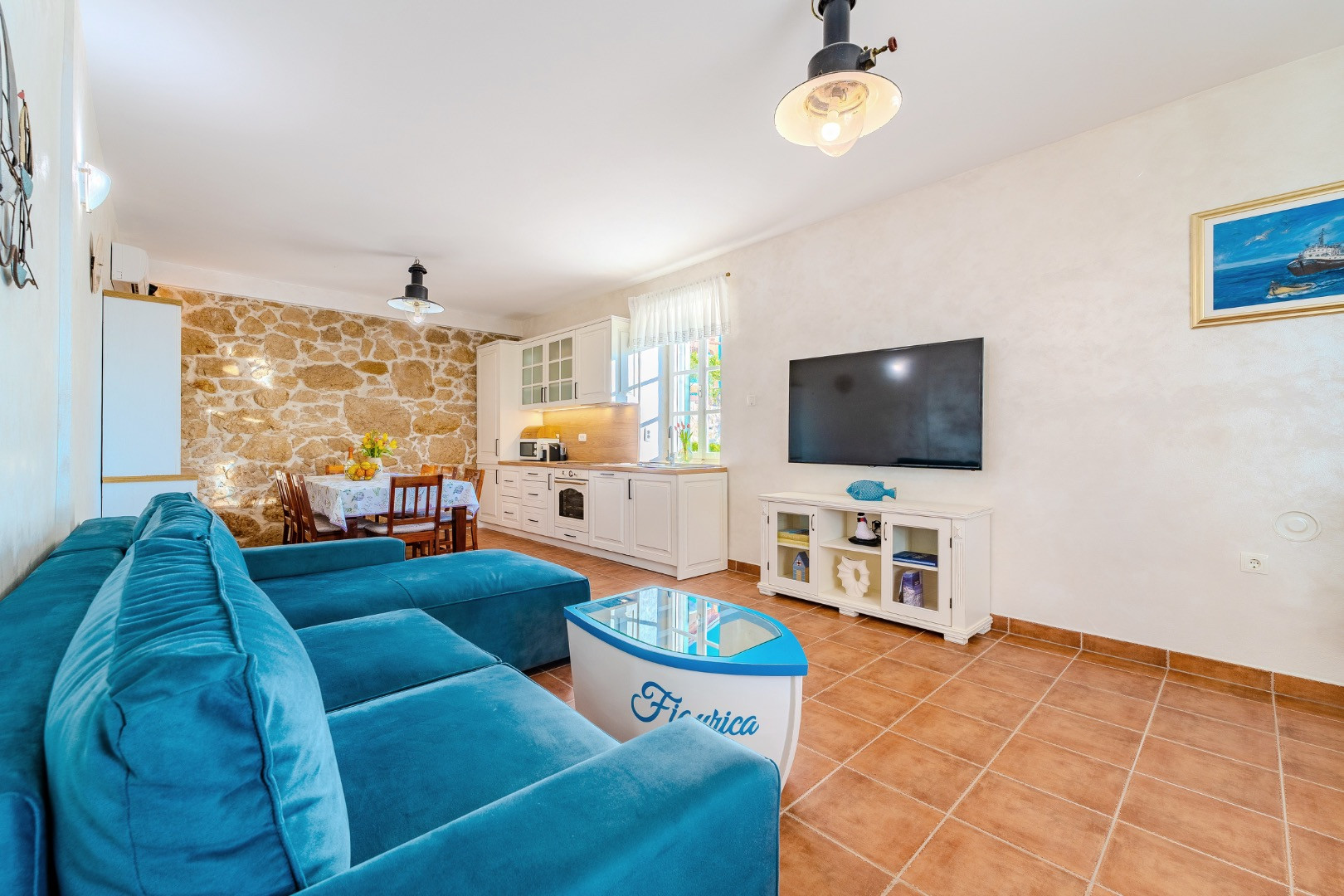 - , Figurica - Island Pag Lun - House for rent Lun